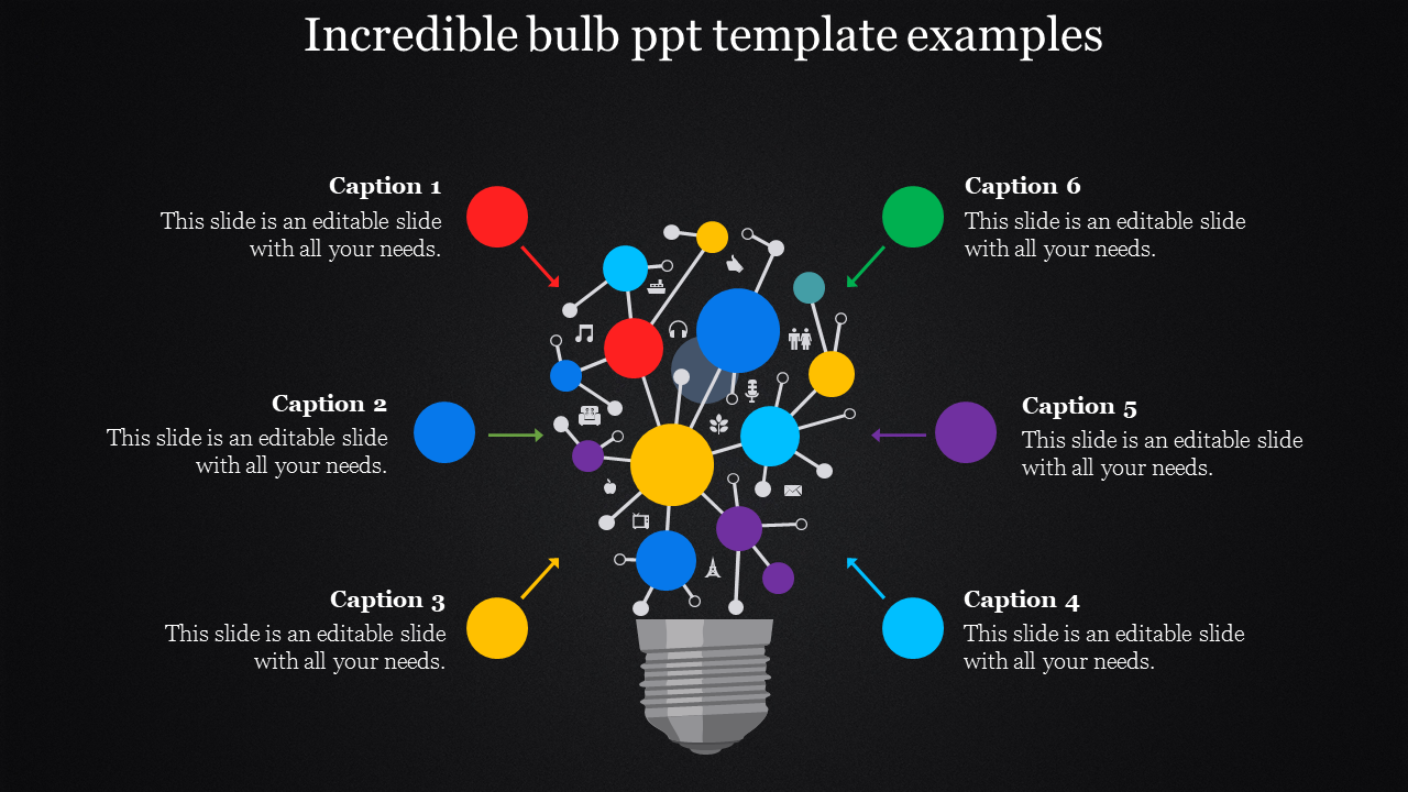 bulb ppt template-Incredible bulb ppt template examples